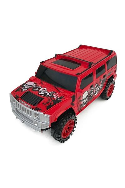 OEM Mașină Jeep 4x4 din plastic roșu, 23x10 cm