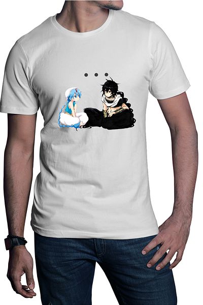 OEM Men's T-shirt Magi The Labyrinth of Magic Alladin Judar 3 Points