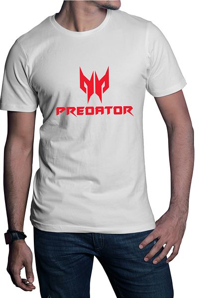 OEM Men's T-shirt Predator Aliens Logo Emblem Sigil