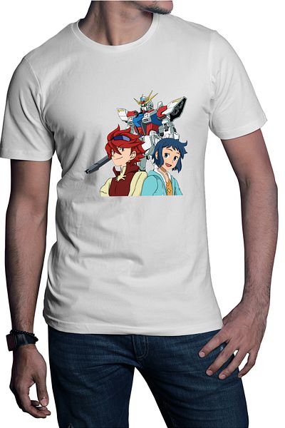 OEM Men's and women's Build Fighters Sei Reiji Robot T-shirt