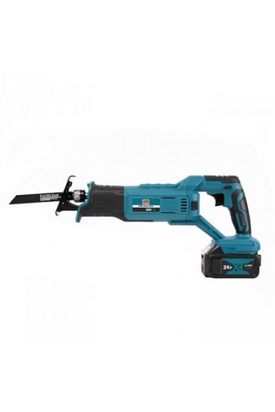 DRSELL Reciprocating Saw With 2 Batteries 24v, 5000 Mah, Auto-locking Chuck