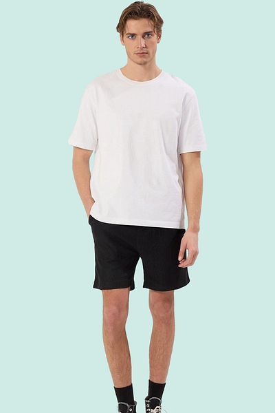 PayBuy Men's Regular Fit Knitted Shorts Wide Leg Comfortable Casual Summer Modern Design Where Style Meets