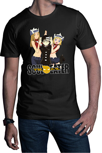 OEM Tricou barbati Soul Eater Death the Kid Patricia Elizabeth Clap