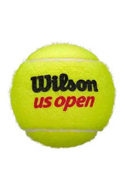 Wilson كرة تنس من اللباد المتين عالي التحمل من بطولة الولايات المتحدة المفتوحة، مكونة من 3 قطع