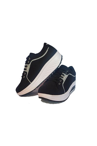 shumee Teniși Fit Walk Rocker cu talpă negri