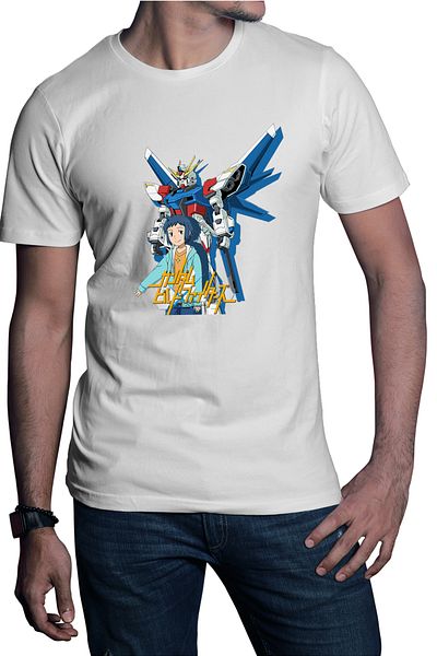 OEM Men's T-shirt Build Fighters Sei Animekage