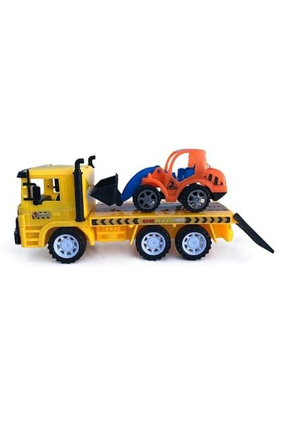 OEM Set format camion și utilaj din plastic, 25x15cm, Multicolor, M2