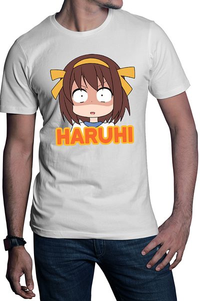 OEM Men's T-shirt Haruhi Suzumiya Sports Uniform Comedy Anime Weeb