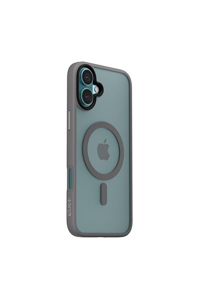 NEXT ONE Carcasă anti-aburire Mist Shield pentru iPhone 16, compatibilă cu MagSafe | Gri