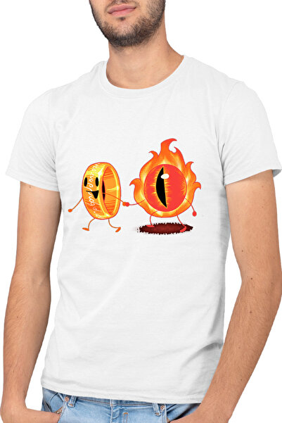 OEM Tricou barbati Lord of the Rings Eye Cute Illustration Friends Drama