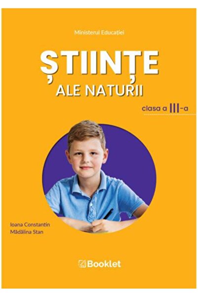Editura Booklet Stiinte ale naturii. Manual pentru clasa a III-a,