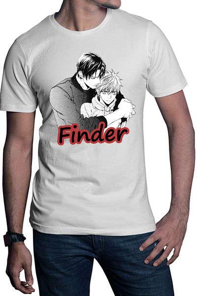 OEM Men's T-shirt Finder Asami Ryuuichi Lover Romance Adventure