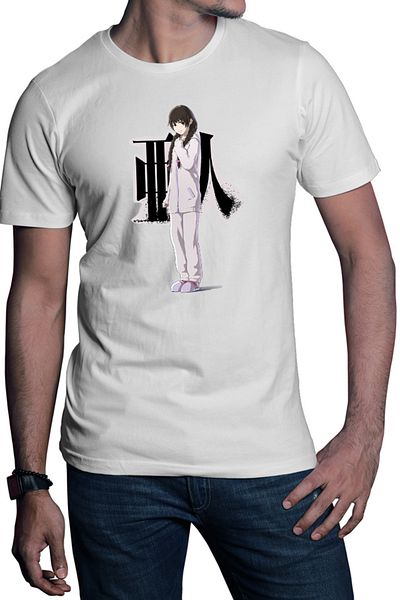 OEM Men's T-shirt Ajin Nagai Eriko Sister Dark Anime