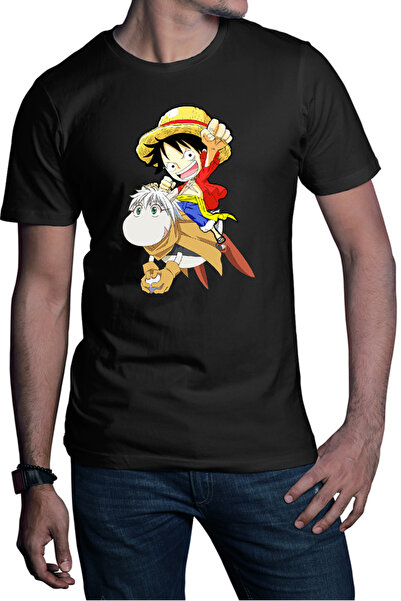 OEM Tricou barbati Hoshin Engi Sibuxiang Lufy One Piece Cute Animal Boruto