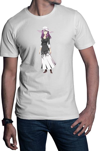 OEM Men's T-shirt Muhyo Roji Kurotori Rio Paranormal Ghost Exorcist Glasses