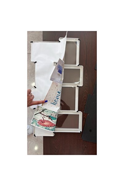 çerçeves Antfo 10X15 Size 8 Poses White Plastic Frame