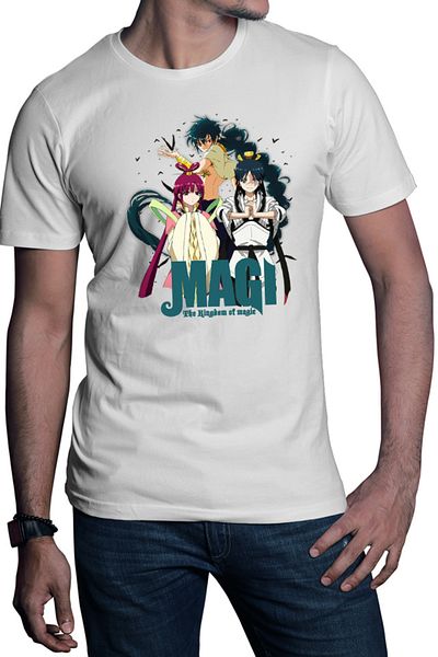 OEM Men's T-shirt Magi The Labyrinth of Magic Kou Empire Magician