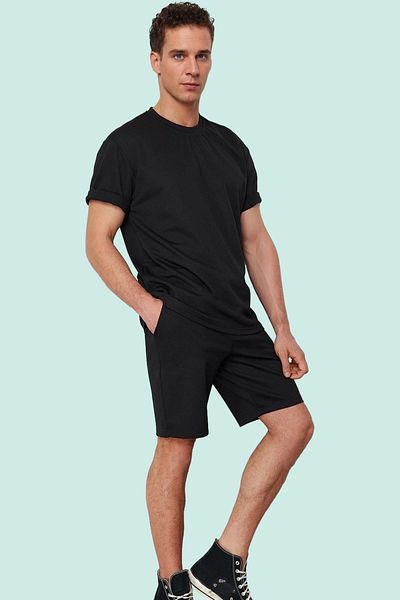 PayBuy Men's Straight Fit Knitted Shorts Tube Leg Casual Daily Summer Special Occasions Where the Style Meets