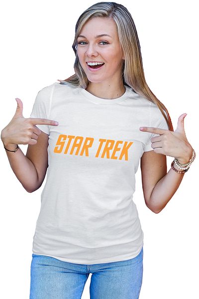 OEM Tricou dama Star Trek Beyond Logo Emblem Starft