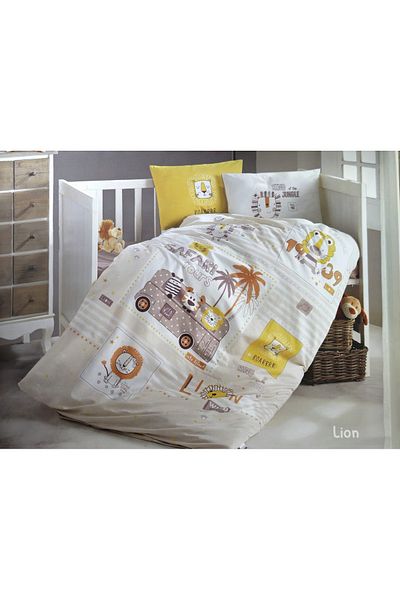 realdecor Lenjerie de pat pentru copii – Lion by Clasy