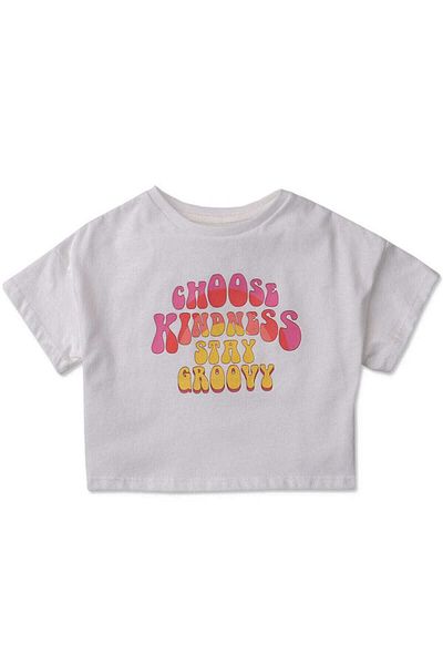 Gingersnaps Girls' Short Sleeve Printed T-Shirt