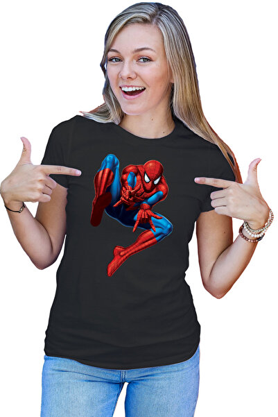 OEM Tricou dama Spiderman Web Push Supervillains Alien Bite Hero