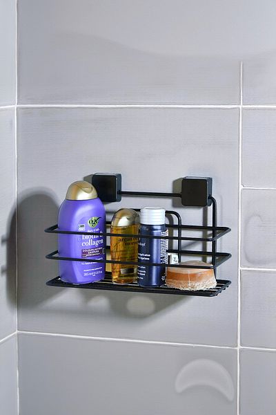 Hagen Suport pentru șampon de lux Premium A+ pentru baie, adeziv inoxidabil de viață, raft pentru baie, organizator pentru baie