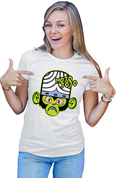OEM Tricou dama The Powerpuff Girls Mojo Jojo Monkey