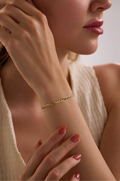 Tufanlar Kuyumculuk 14 Ayar Gurmet Altın Zincir Kolye (3.30 mm)