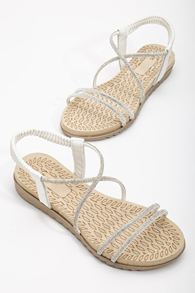 CEMAY SANDALE DE DAMĂ CU TALPĂ PLATĂ CU PIETE, POTRIVITE PENTRU UTILIZARE ZILNICĂ