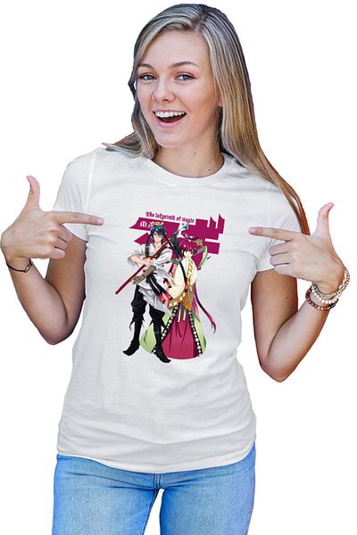 OEM Tricou dama Magi The Labyrinth of Magic Kougyoku Queen Hakuryuu Guardian