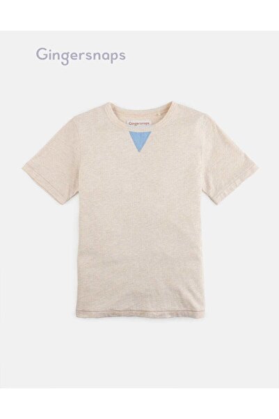 Gingersnaps Boys' Short Sleeve T-Shirt with Round Neck