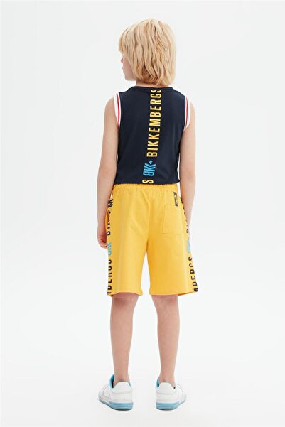 Bikkembergs Boy Yellow Shorts