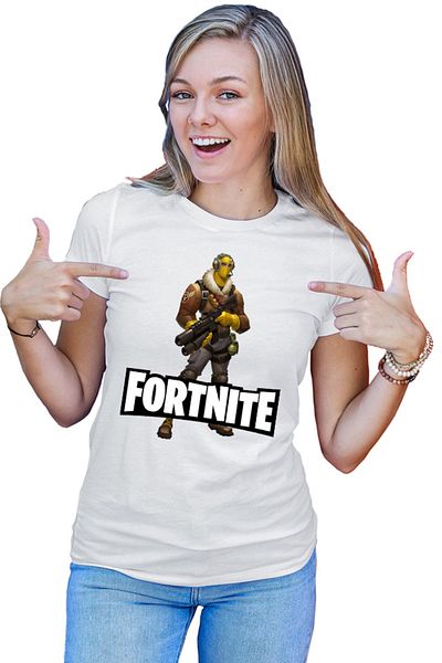 OEM Fortnite Mask Male Arena Zone Gameplay Pro Women's T-shirt