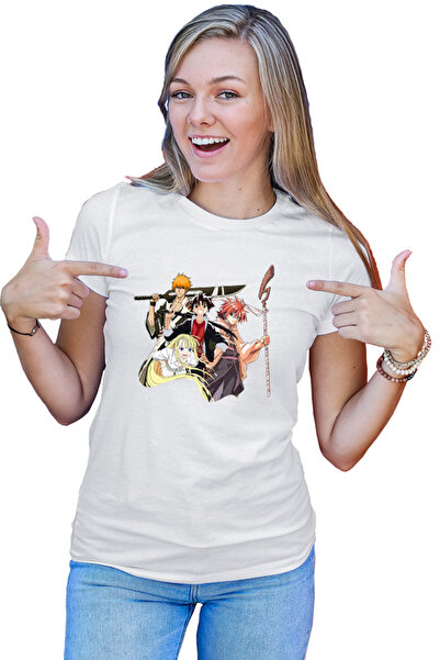 OEM Tricou dama UQ Holder Touta McDowell Negi Ichigo Bleach