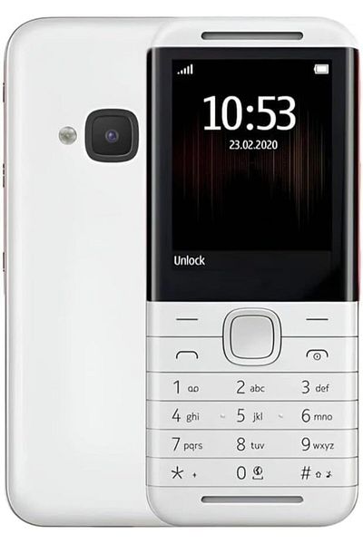 Nokia 5310 Mobile Phone Compatible Dual Sim (White)
