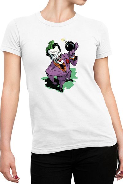 OEM Tricou dama Joker DC Action Psychological Movie