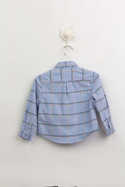 Gingersnaps Boys' Long Sleeve Checked Shirt