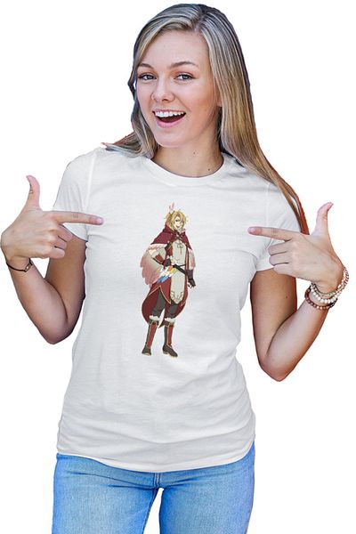 OEM Tricou dama Rising of the Shield Hero Motoyasu Polearm Weapon Otaku Knight