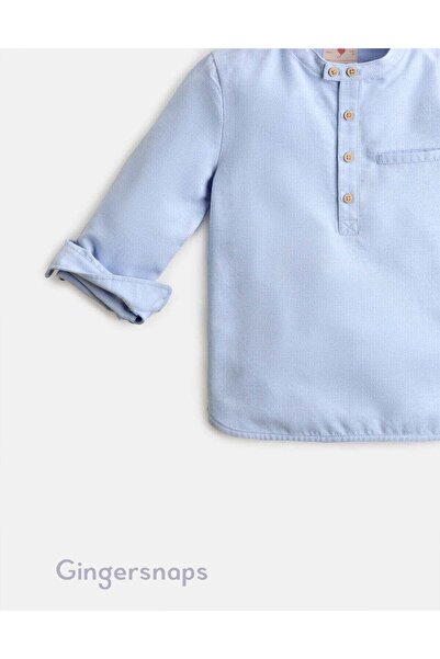 Gingersnaps Boys' Long Sleeve Shirt