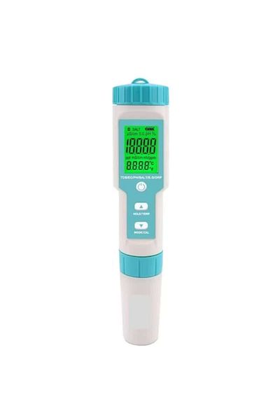 hectarul Water Tester 7-in-1 (PH/TDS/EC/ORP/S.G/Salinity/Temperature)