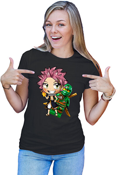 OEM Tricou dama Fairy Tail Ninjago Manga Cartoon