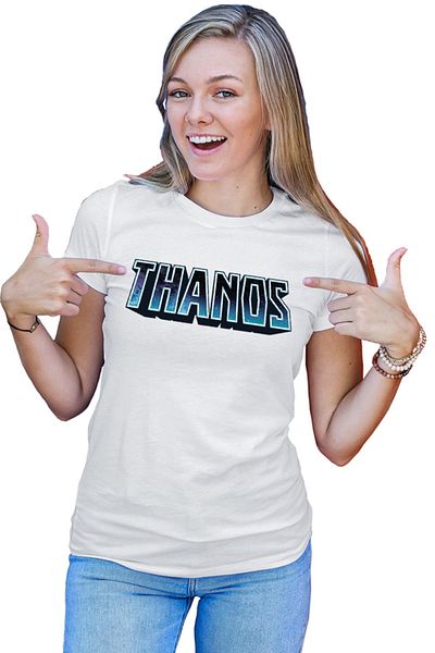 OEM Tricou dama Thanos Comic Books Supervillian Jim Starlin