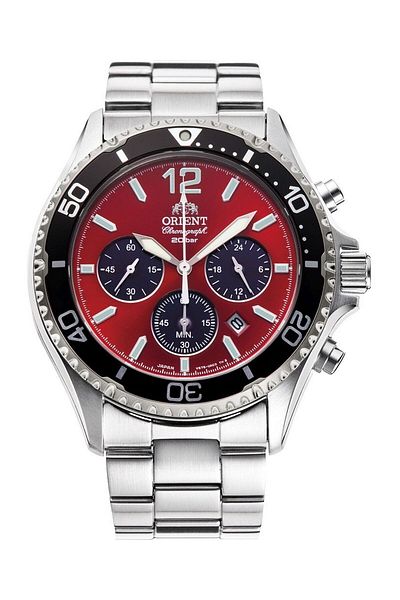 Orient Mako Solar Chronograph Men's Watch