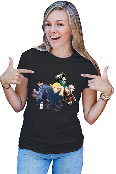 OEM Tricou dama Btooom! Kou My Hero Academia Ikuzu Katsuki Milk Force Explosion
