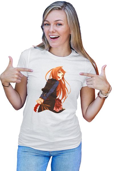 OEM Tricou dama Spice And Wolf Holo Naruto Songoku