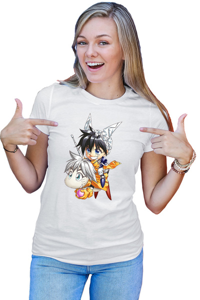 OEM Tricou dama Hoshin Engi Taikoubou Sibuxiang Chibi Fly Rod Otaku Naruto