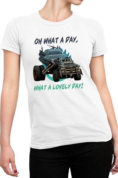 OEM Tricou dama Mad Max Huge Cars Australian Film Based Mature