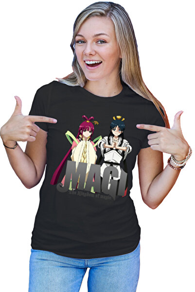 OEM Tricou dama Magi The Labyrinth of Magic Group Photo Kou Empire Hakuryuu