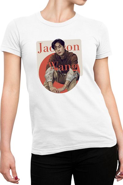 OEM Tricou dama Got7 Jackson Wang Chinese Rapper Dancer Multi Talent